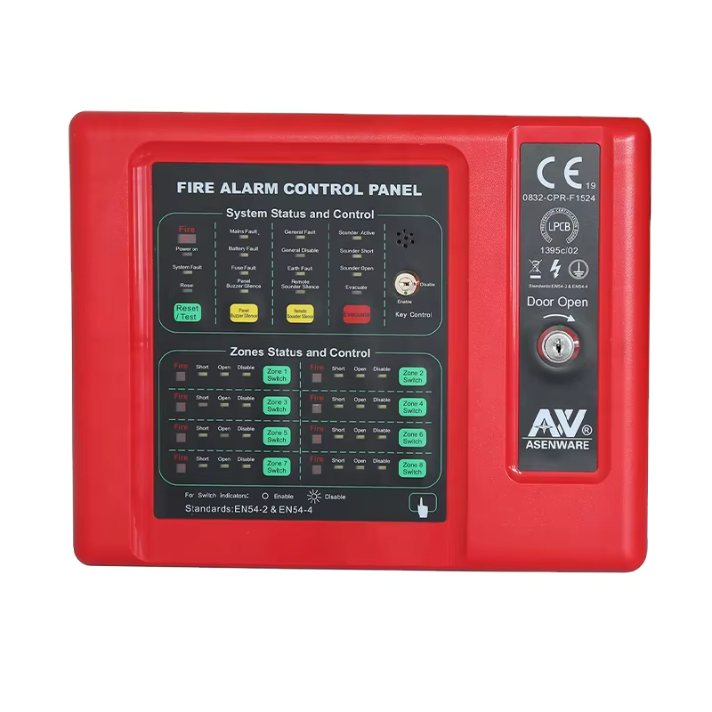 Asenware AW-CFP2166-4 4-Zone Fire Alarm Control Panel