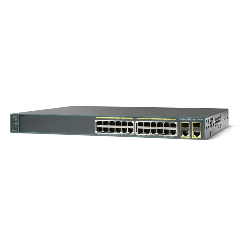 Cisco Catalyst WS-C2960X-24PS-L 24-Port Gigabit PoE+ Switch