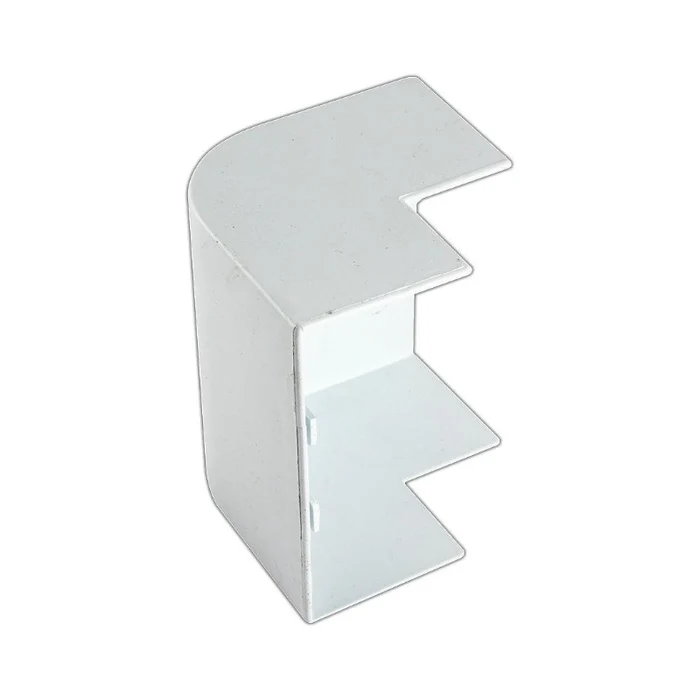 Compartment PVC Trunking External Bend 100mm x 50mm
