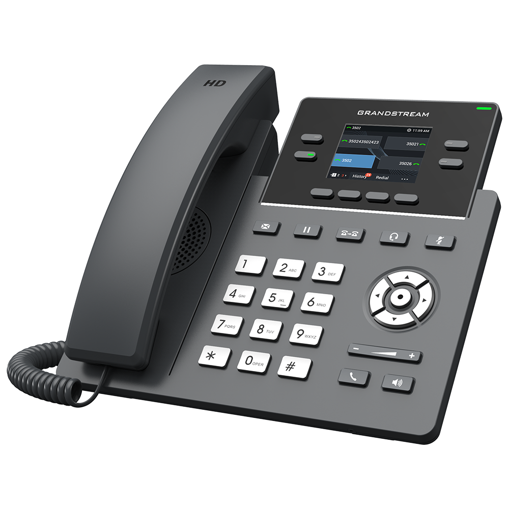 Grandstream GRP2612W 2-line Carrier-Grade WiFi IP Phone