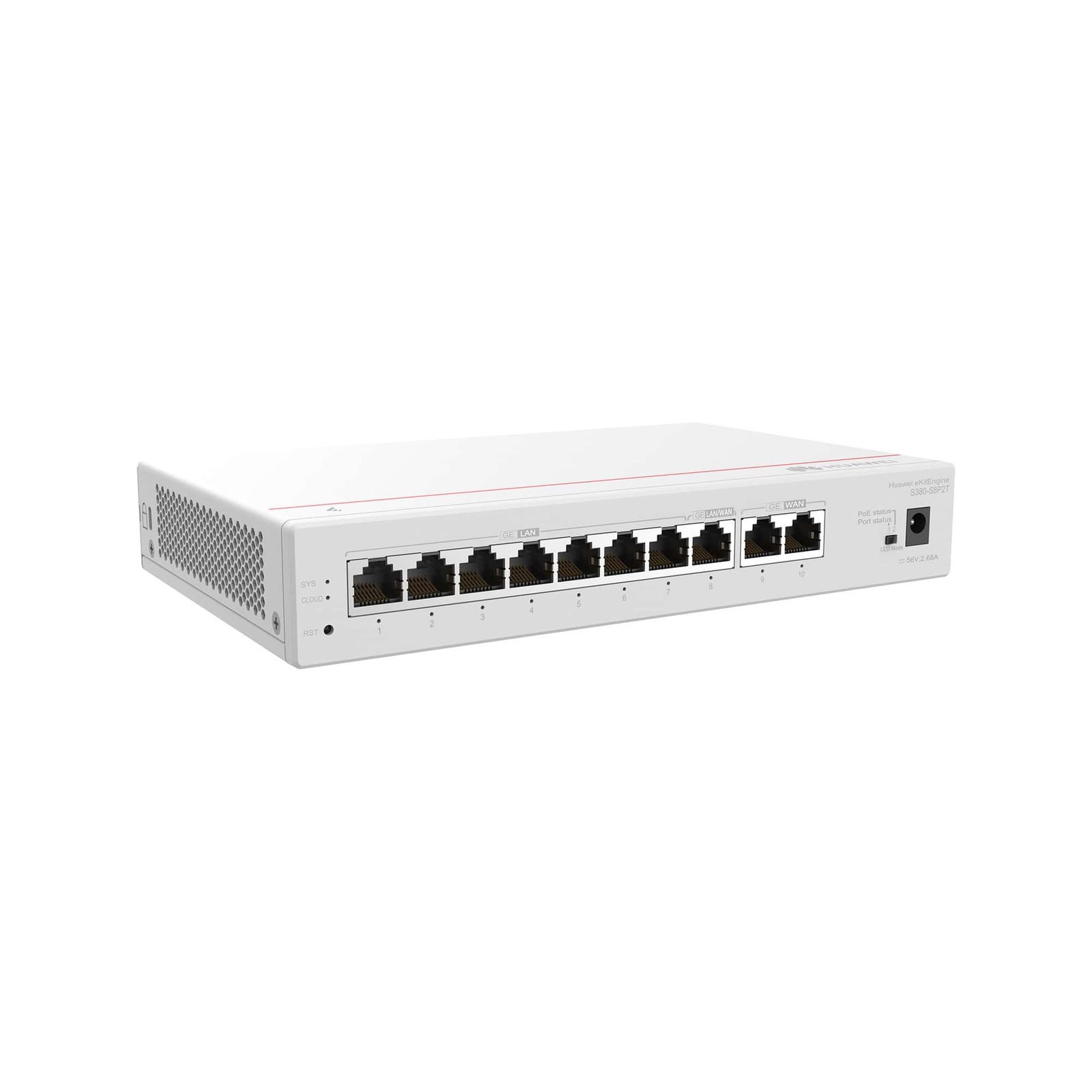 Huawei S380-S8P2T Multi-Service Gateway with 124W PoE+