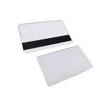 MSR (Magnetic Stripe HICO) High-Quality White PVC Cards (MOQ