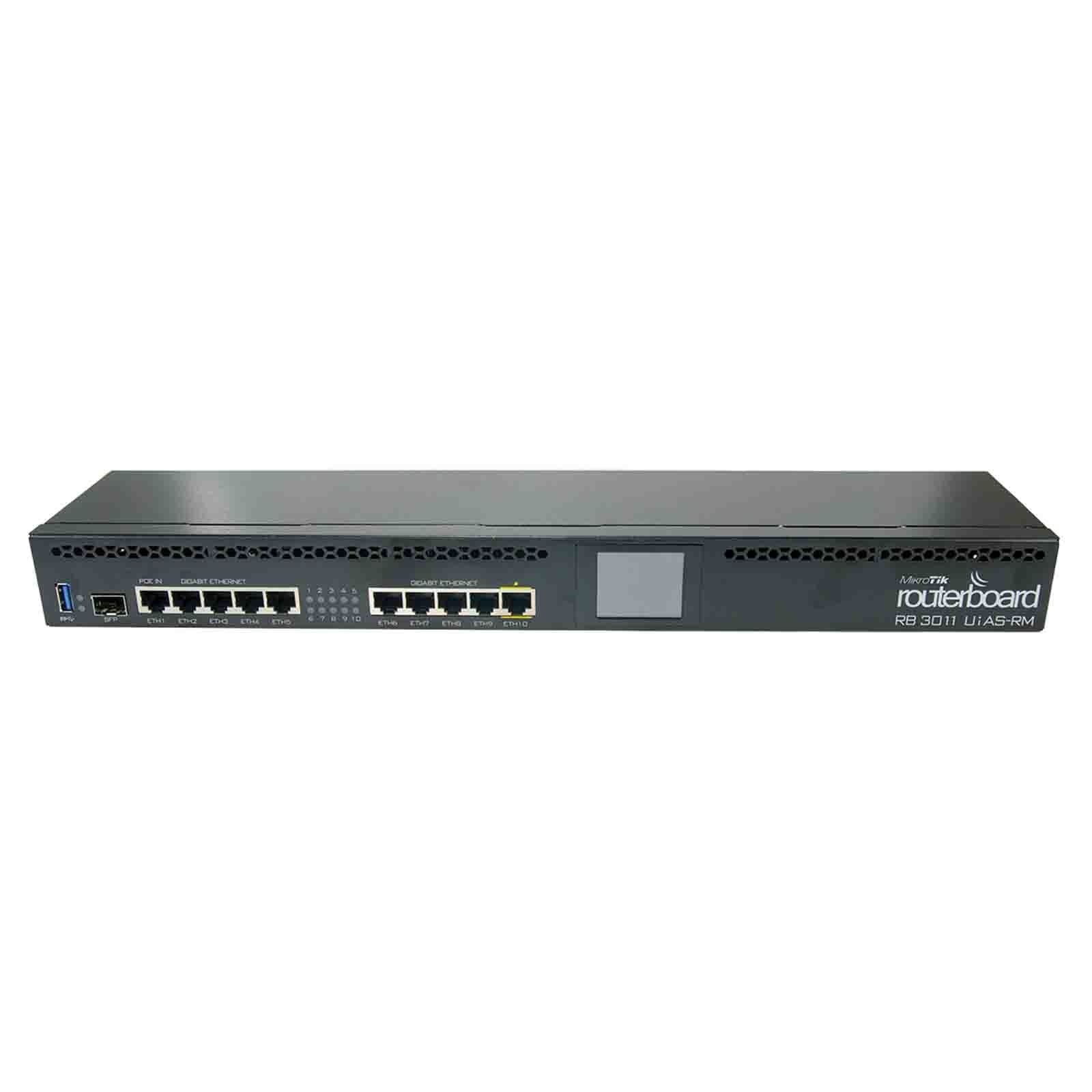 Mikrotik RB3011UIAS-RM RouterBOARD 10xGigabit Ethernet