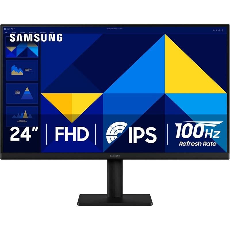 Samsung 24″ S30GD Essential Flat Full HD Essential Monitor – LS24D300GAMXUE