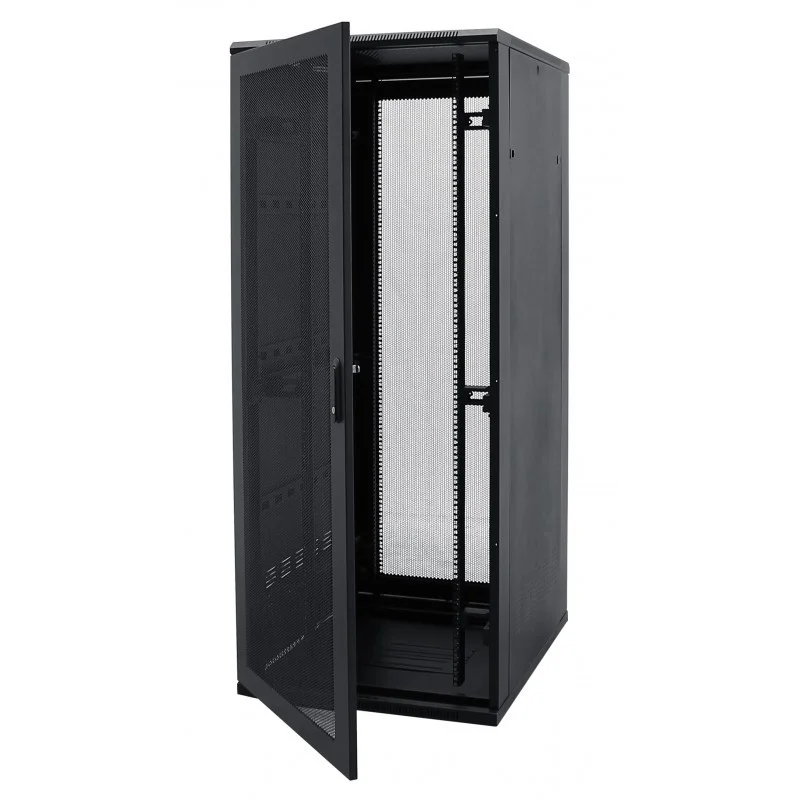 42U Floor Standing Mesh Door Data Cabinet – 600 x 1000 mm