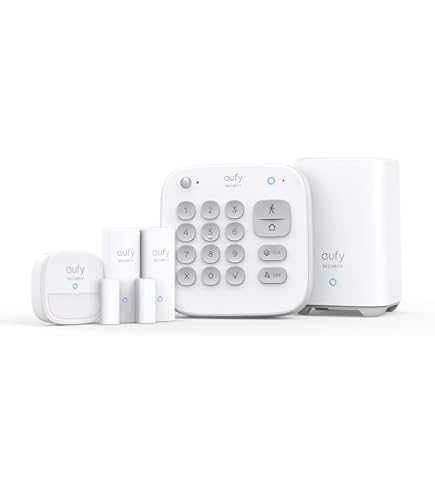 Anker Eufy Security – 5-Piece Home Alarm Kit – Home Security System (T8990321)