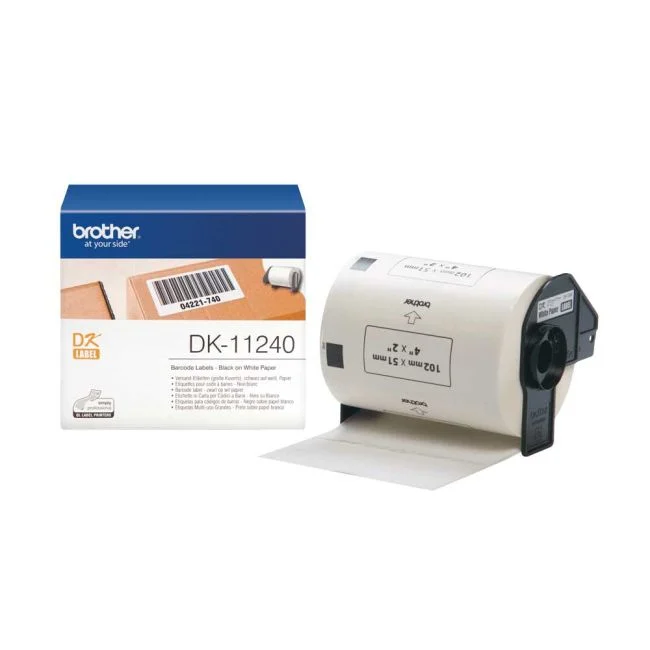 Brother DK-11240 Barcode Labels – 102mm x 51mm