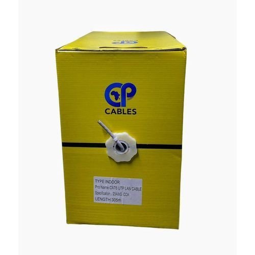 CP UTP Indoor Category 6 Cables 305 Meters Grey