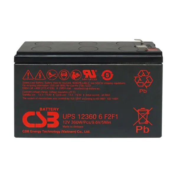 CSB Rechargeable UPS Battery – 12V – 7AH in Kenya