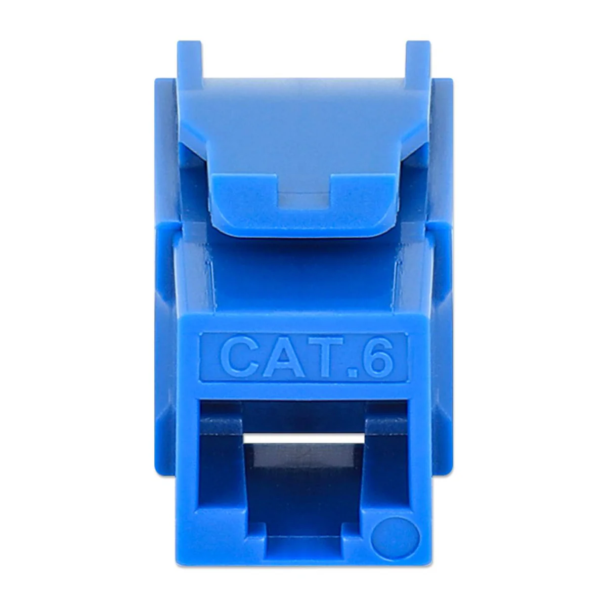D-Link Cat6 UTP 180° Punch Down Keystone Jack – Blue