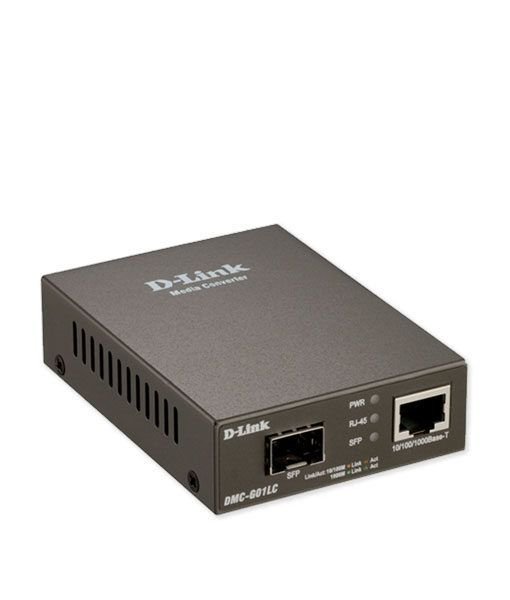 D-Link DMC-530SC Twisted-Pair to Single-Mode Fiber Smart Media Converter (30km)