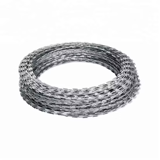 Double Galvanized Razor wire 730mm
