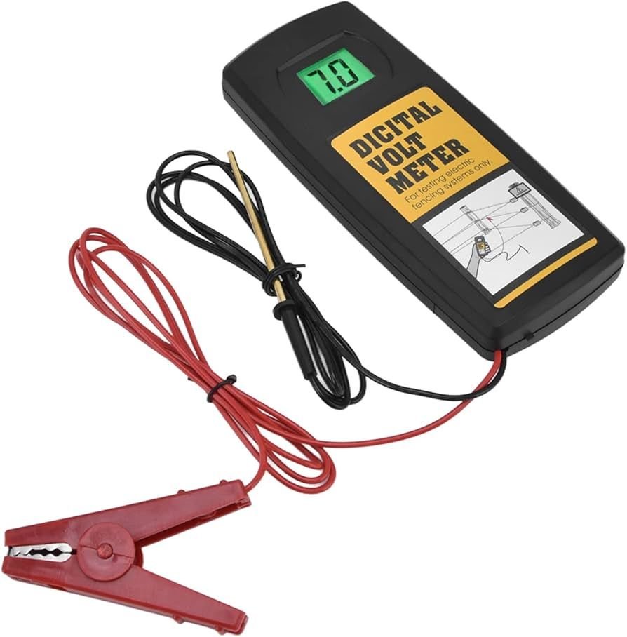 Electric Fence Digital Voltmeter