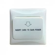 Energy Saving Switch Insert Card to Gain Power