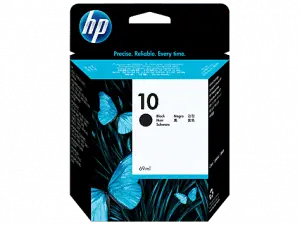HP 10 Black Original Ink Cartridge