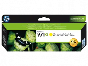 HP 971XL High Yield Yellow Original Ink Cartridge