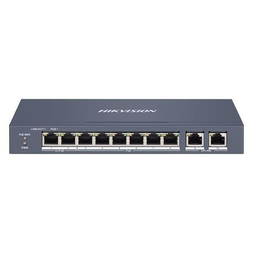 Hikivision DS-3E1510P-EI/M 8 Port Gigabit Smart POE Switch