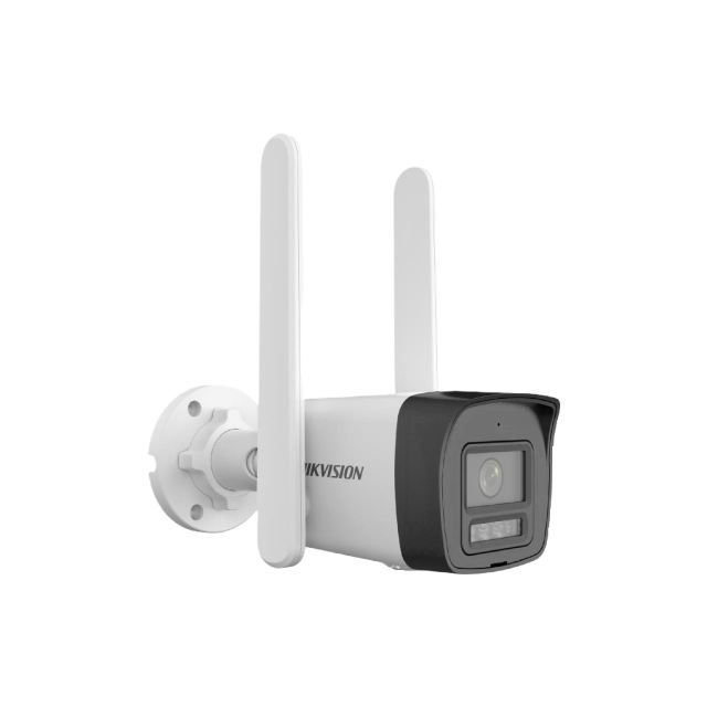 Hikvision DS-2CD1043G2-LIDUF-4G-SL- 4 MP Smart Hybrid Light 4G Fixed Bullet Network Camera