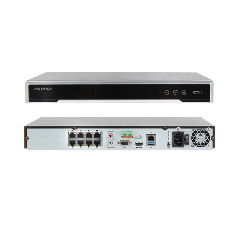 Hikvision DS-7608NXI-K1/8P(D) 8-ch PoE 1U K Series AcuSense 4K NVR
