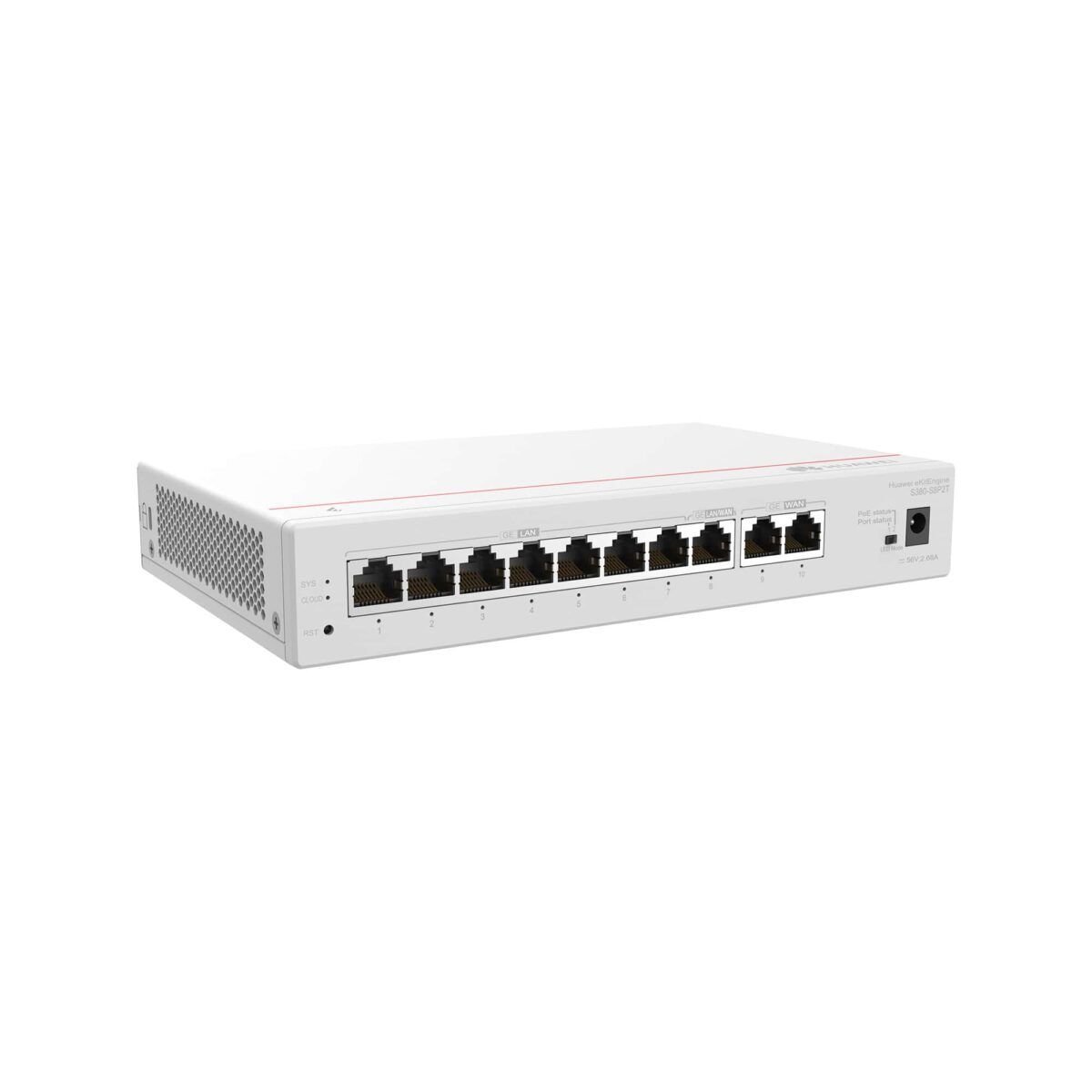 Huawei S380-S8P2T Multi-Service Gateway with 124W PoE+