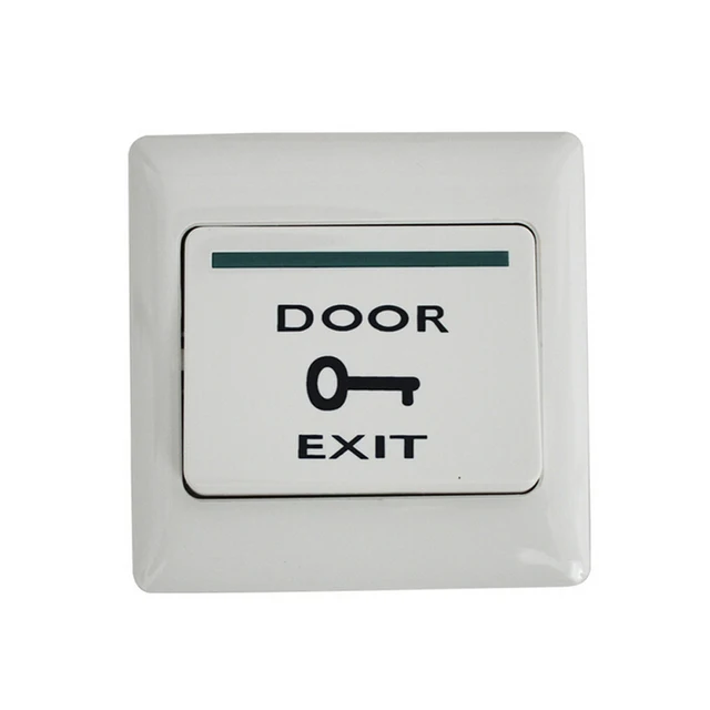 Plastic Access Exit Button – Fire-Retardant