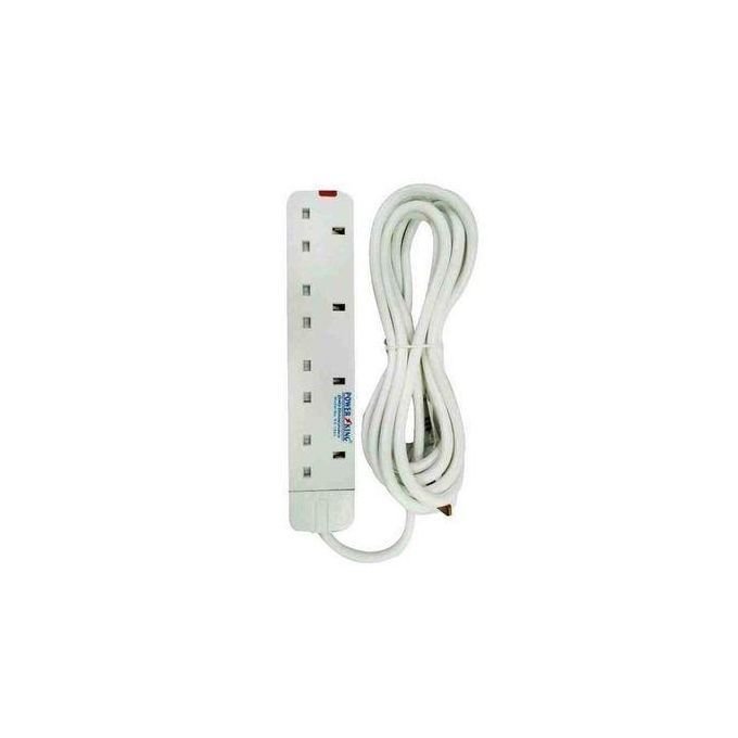 Power King 4 Ways 3 Metres Heavy Duty Extension Cable