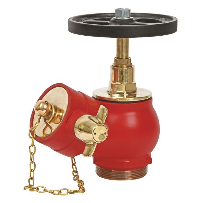 Screw Type Oblique Fire Hydrant Valve – 65mm Male BSP Thread