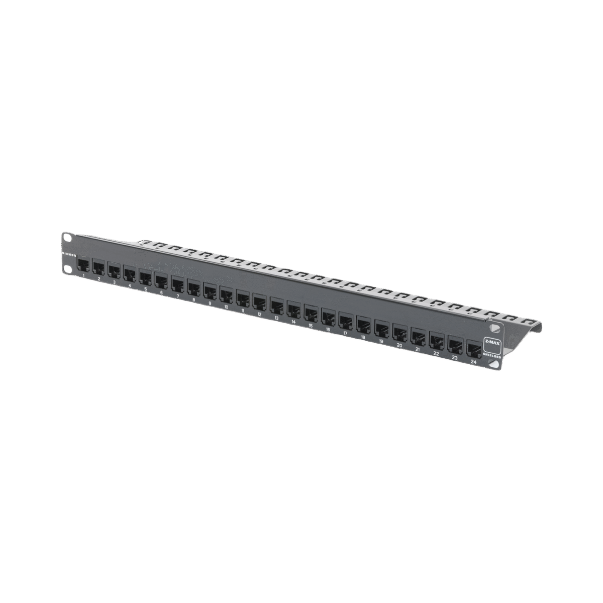 Siemon Cat6A 24-Port 10G Shielded Patch Panel