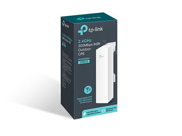 TP-Link CPE210 2.4Ghz 300Mbps 9dBi Outdoor CPE (TL-CPE210)