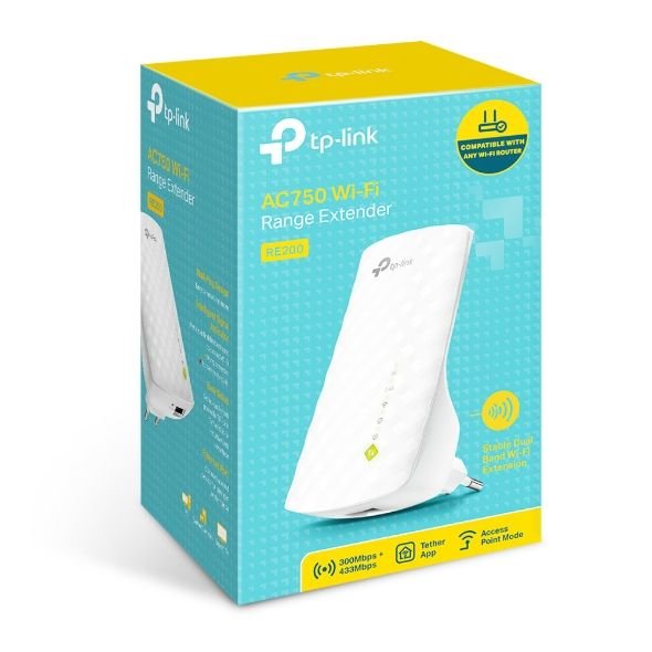 TP-Link TL-RE200 750Mbps Wireless Range Extender