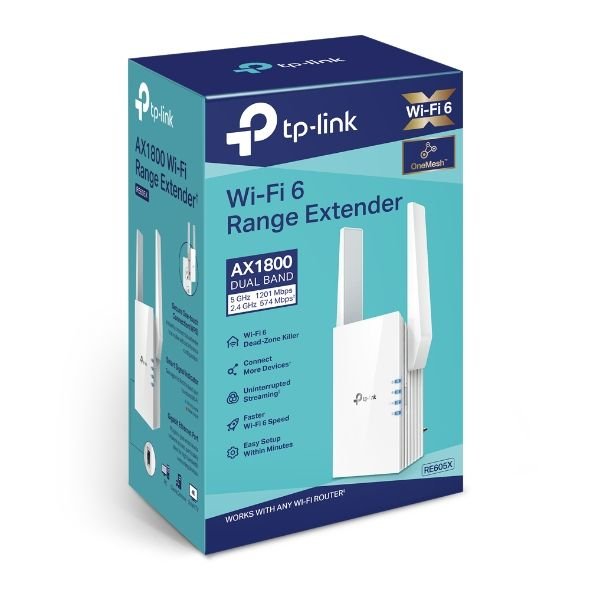 TP-Link TL-RE605X 1800Mbps Wireless Range Extender