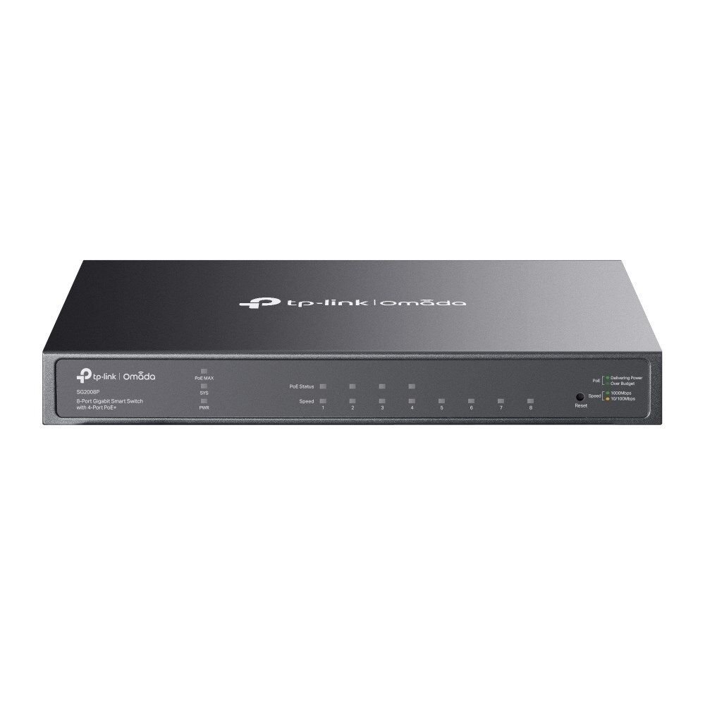 TP-Link TL-SG2008P JetStream 8-Port Gigabit Smart Switch with 4-Port PoE+