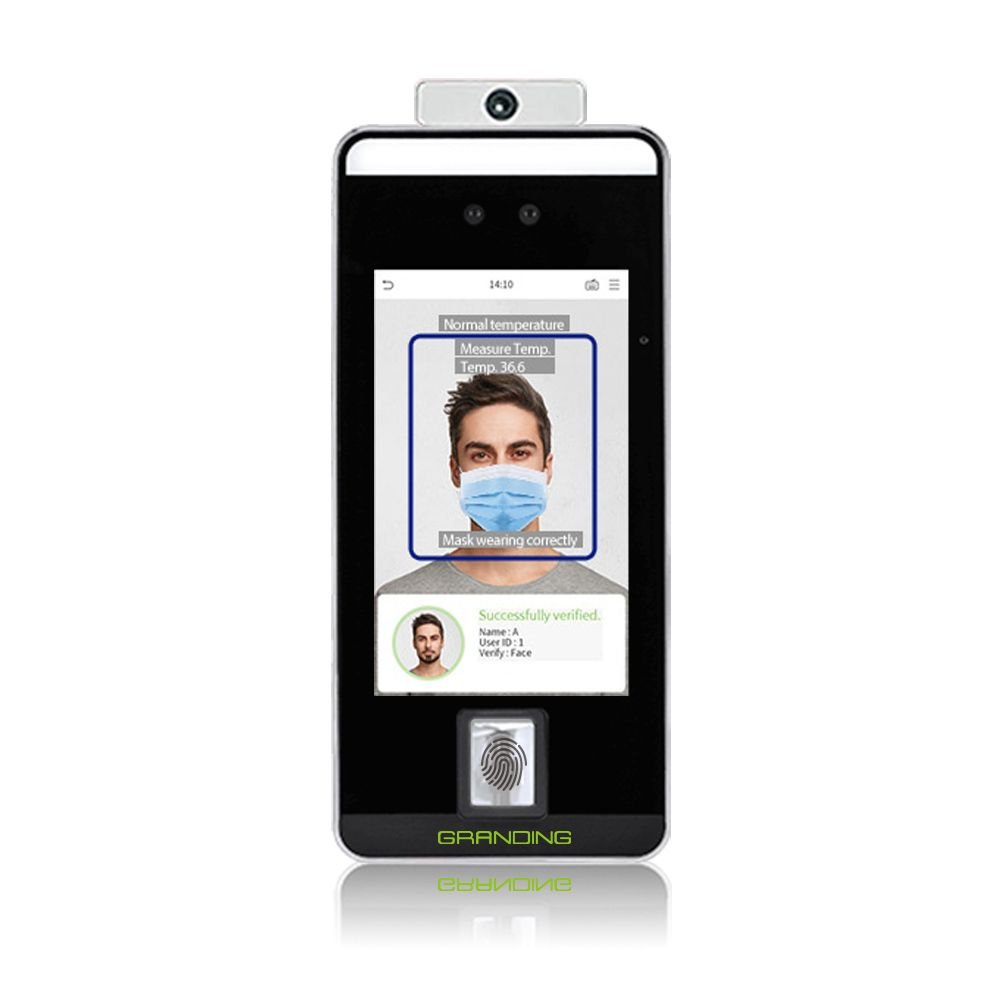 ZKTeco SpeedFace-V5L [TD] Face and Palm Recognition Terminal with Mask Detection and Temperature Measurement